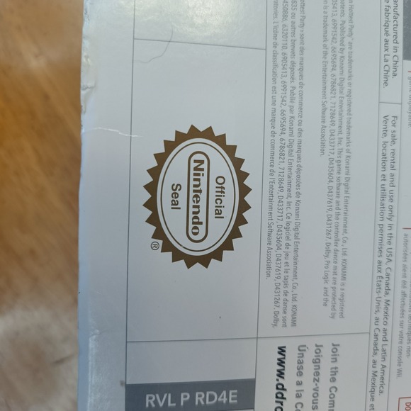 DDR Dance Dance Revolution: Hottest Party‎ 2 Nintendo Wii Bundle w/ Game & Mat - Picture 9 of 9